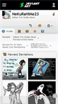 Mobile Screenshot of nekurahime23.deviantart.com