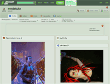 Tablet Screenshot of mrsdaisuke.deviantart.com