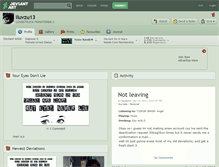 Tablet Screenshot of iluvzu13.deviantart.com