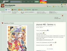 Tablet Screenshot of hiru-miyamoto.deviantart.com