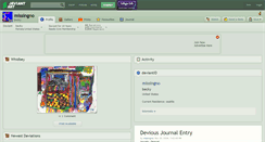 Desktop Screenshot of missingno.deviantart.com