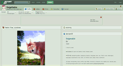 Desktop Screenshot of forgettable.deviantart.com