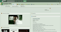 Desktop Screenshot of greenstarryskies.deviantart.com