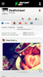Mobile Screenshot of deathchaser.deviantart.com