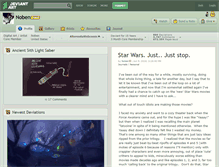 Tablet Screenshot of noben.deviantart.com
