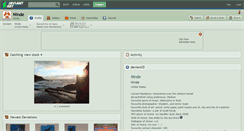 Desktop Screenshot of ninde.deviantart.com