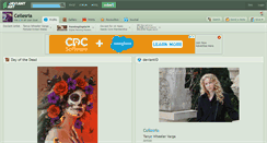 Desktop Screenshot of cellesria.deviantart.com