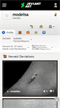 Mobile Screenshot of modelisa.deviantart.com