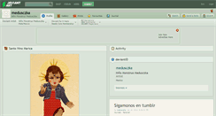 Desktop Screenshot of medusczka.deviantart.com