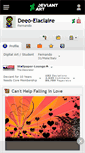 Mobile Screenshot of deeo-elaclaire.deviantart.com