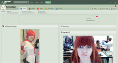 Desktop Screenshot of emikostarr.deviantart.com