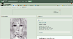 Desktop Screenshot of f45h10nart.deviantart.com