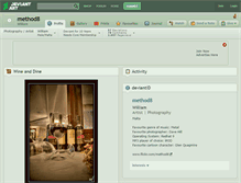 Tablet Screenshot of method8.deviantart.com