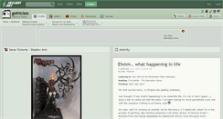 Desktop Screenshot of gothiclass.deviantart.com