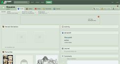 Desktop Screenshot of firecat44.deviantart.com