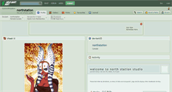 Desktop Screenshot of northstation.deviantart.com