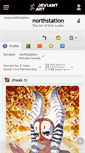 Mobile Screenshot of northstation.deviantart.com