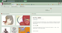 Desktop Screenshot of metalcherrytree.deviantart.com