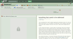 Desktop Screenshot of dededeman7.deviantart.com