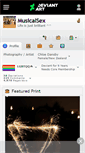 Mobile Screenshot of musicalsex.deviantart.com