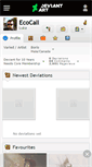Mobile Screenshot of ecocall.deviantart.com