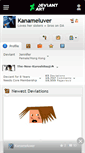 Mobile Screenshot of kanameluver.deviantart.com