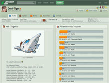 Tablet Screenshot of devi-tiger.deviantart.com