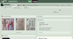 Desktop Screenshot of lolthulhu.deviantart.com
