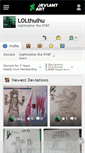Mobile Screenshot of lolthulhu.deviantart.com