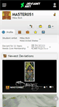 Mobile Screenshot of ma5ter051.deviantart.com