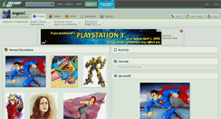 Desktop Screenshot of angeloc.deviantart.com