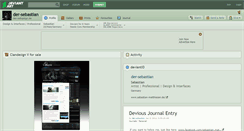 Desktop Screenshot of der-sebastian.deviantart.com