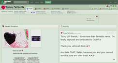 Desktop Screenshot of fantasy-fashionista.deviantart.com