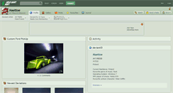 Desktop Screenshot of maettoe.deviantart.com