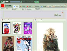 Tablet Screenshot of fercasaus.deviantart.com