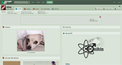 Desktop Screenshot of nihin.deviantart.com