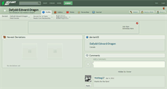 Desktop Screenshot of dafydd-edward-dragon.deviantart.com