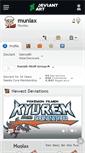 Mobile Screenshot of munlax.deviantart.com