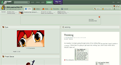 Desktop Screenshot of minleanneverrill.deviantart.com