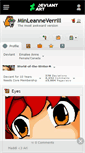 Mobile Screenshot of minleanneverrill.deviantart.com