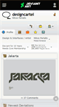 Mobile Screenshot of designcartel.deviantart.com