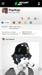Mobile Screenshot of pilarrojo.deviantart.com