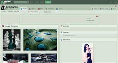 Desktop Screenshot of bettybarkley.deviantart.com