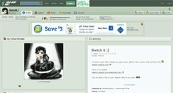 Desktop Screenshot of monmj.deviantart.com
