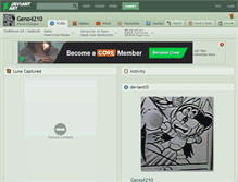 Tablet Screenshot of geno4210.deviantart.com