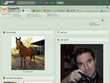 Tablet Screenshot of curzon79.deviantart.com