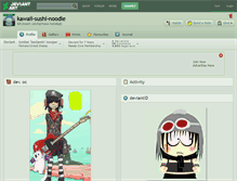 Tablet Screenshot of kawaii-sushi-noodle.deviantart.com