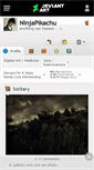 Mobile Screenshot of ninjapikachu.deviantart.com