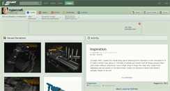 Desktop Screenshot of hypercraft.deviantart.com
