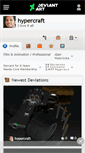Mobile Screenshot of hypercraft.deviantart.com